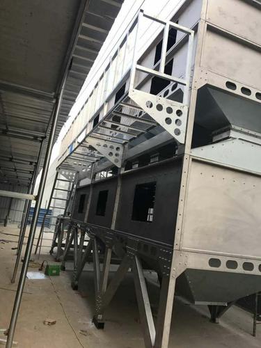 徐州网架喷涂车间12万风量催化燃烧