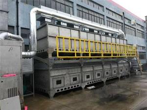 遵义家具车间喷涂废气12万风量催化燃烧